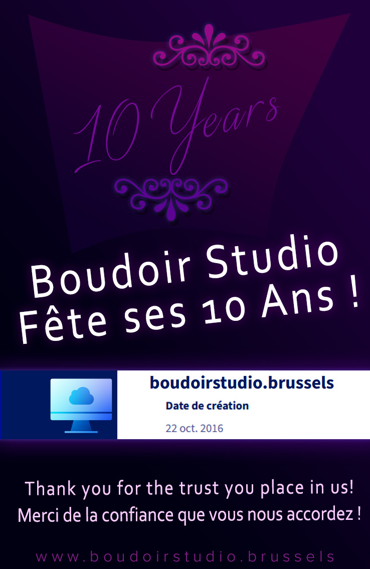 Boudoir Studio fête ses 10 ans ! 